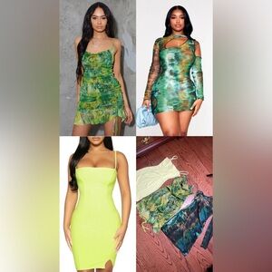 3 DRESSES FOR ONE!! Naked Wardrobe + Pretty Little Thing size Medium